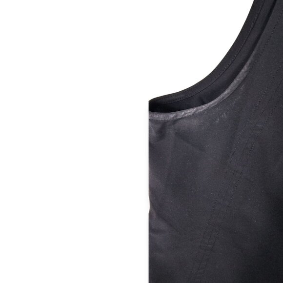 Athleta Black Performance Tank Top - Women's Small - Ribbed Trim - Picture 3 of 10